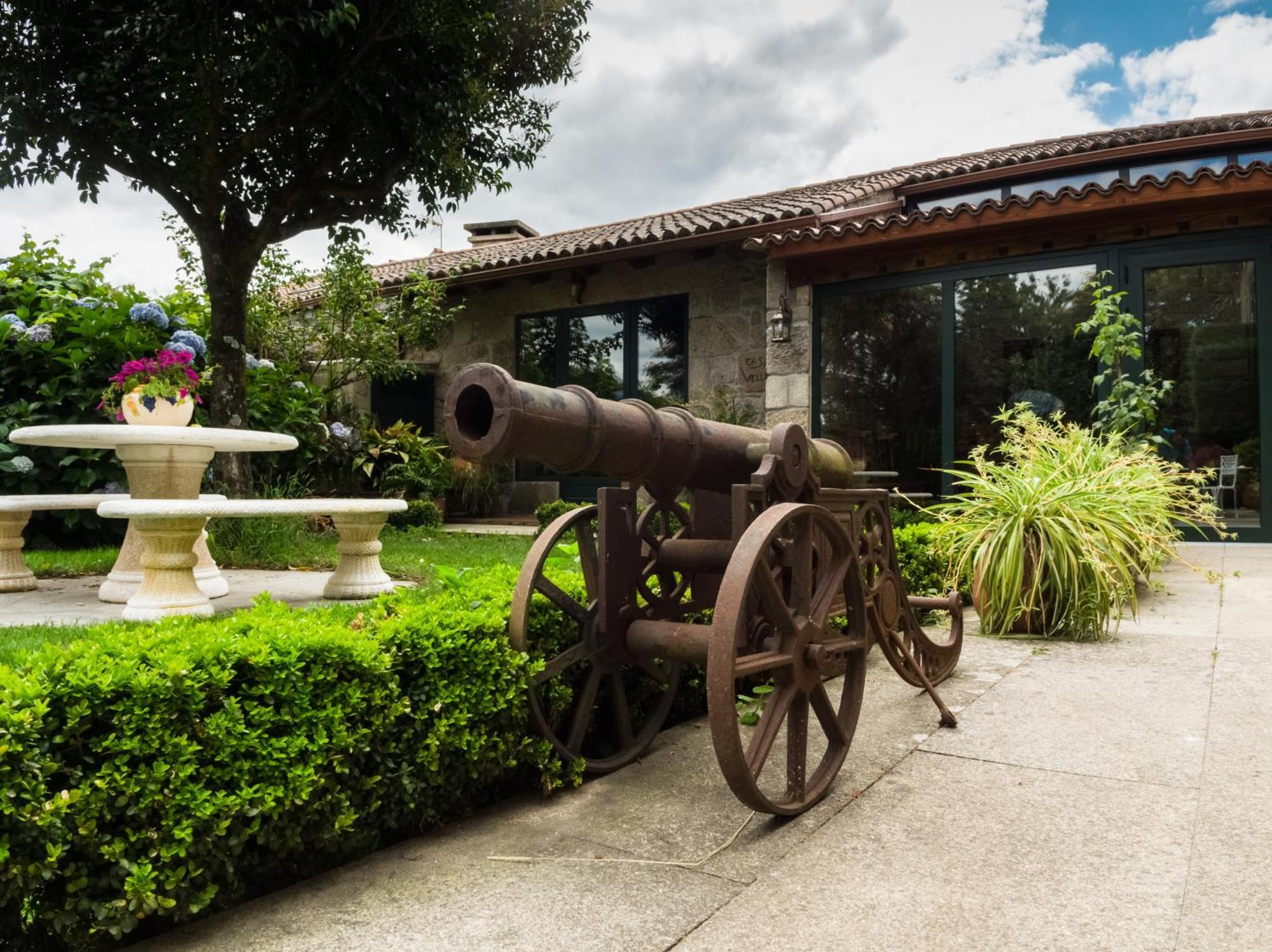 Hostal Casa Da Torre Valga Exterior foto